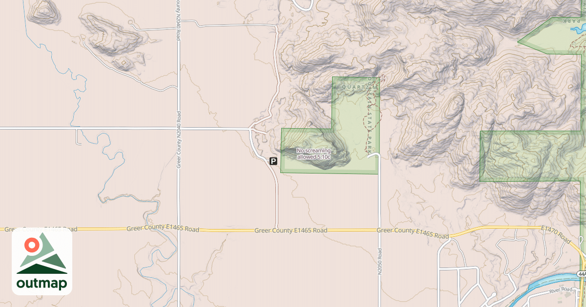Map of No screaming allowed