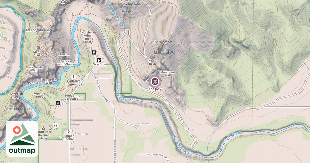 Map of The Joey