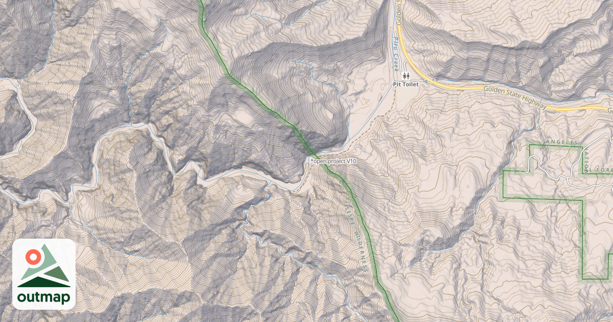 Map of *open project