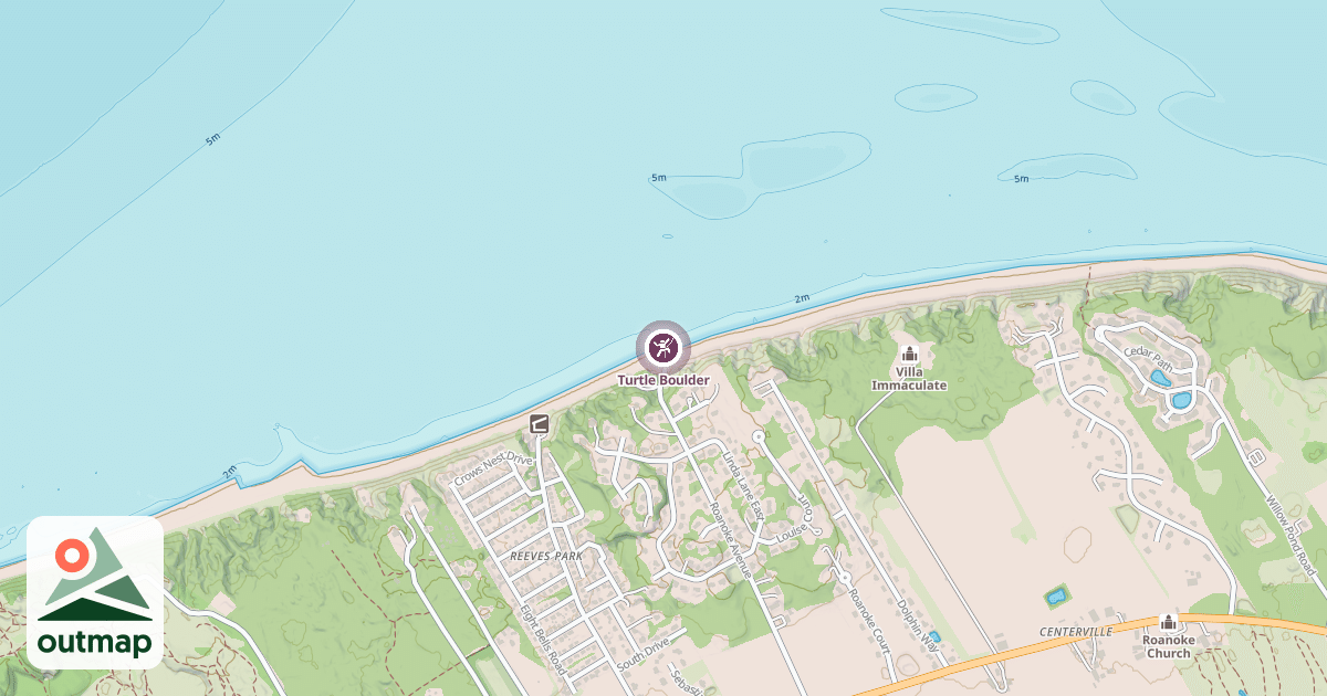 Map of Turtle Boulder
