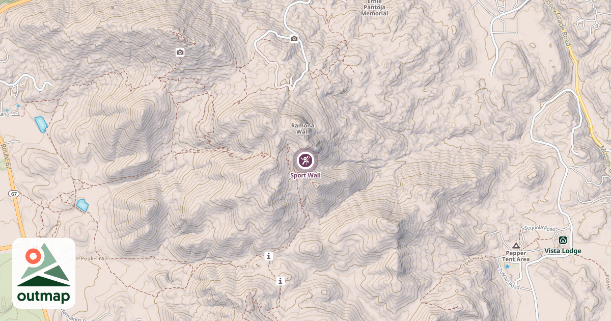 Map of Sport Wall