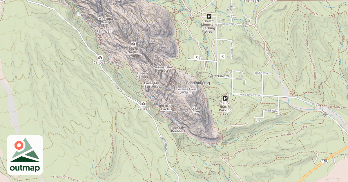 Map of Because I was Weak