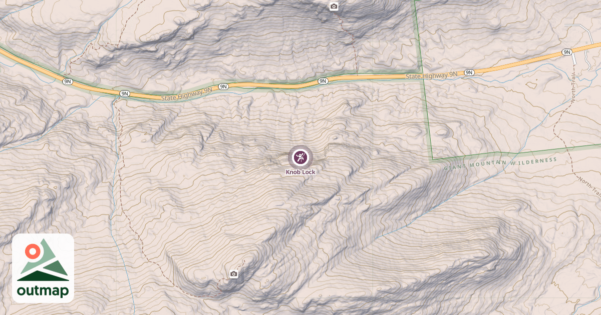 Map of Knob Lock
