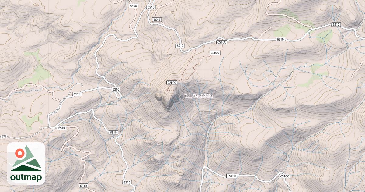 Map of Hang Tough