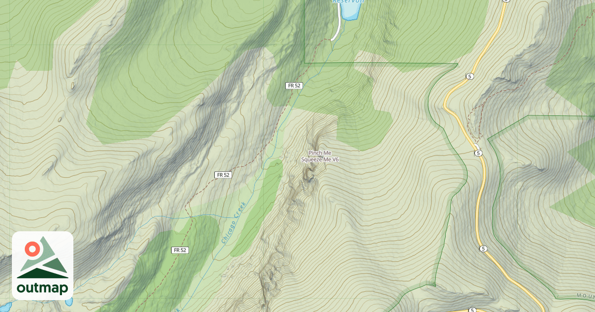Map of Pinch Me Squeeze Me