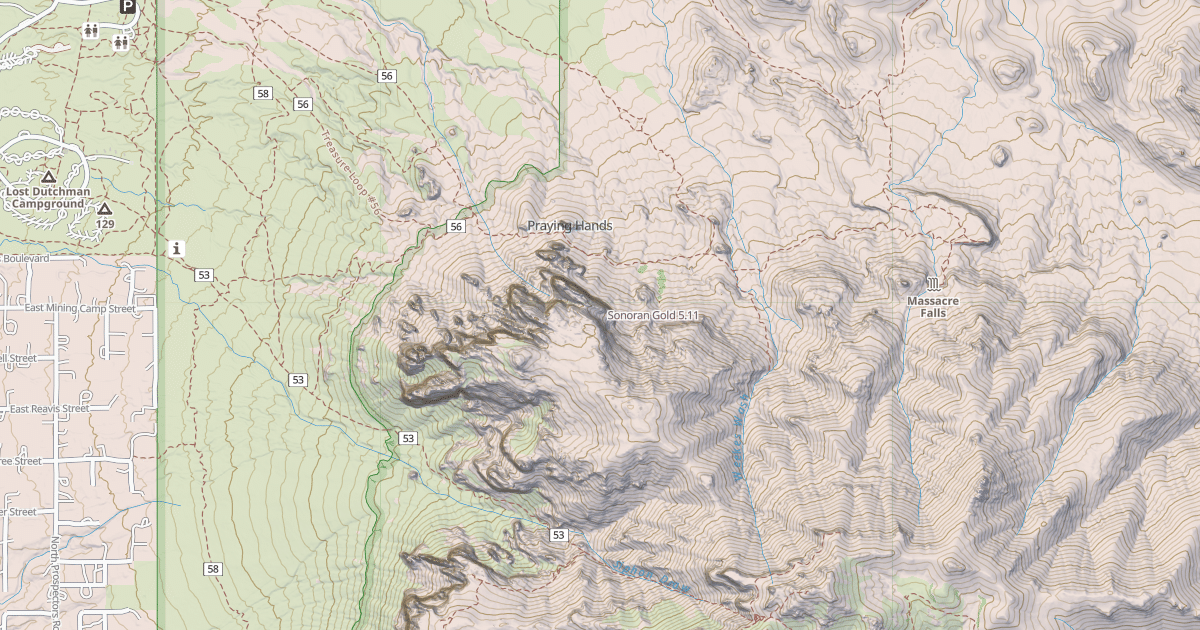 Map preview of Sonoran Gold