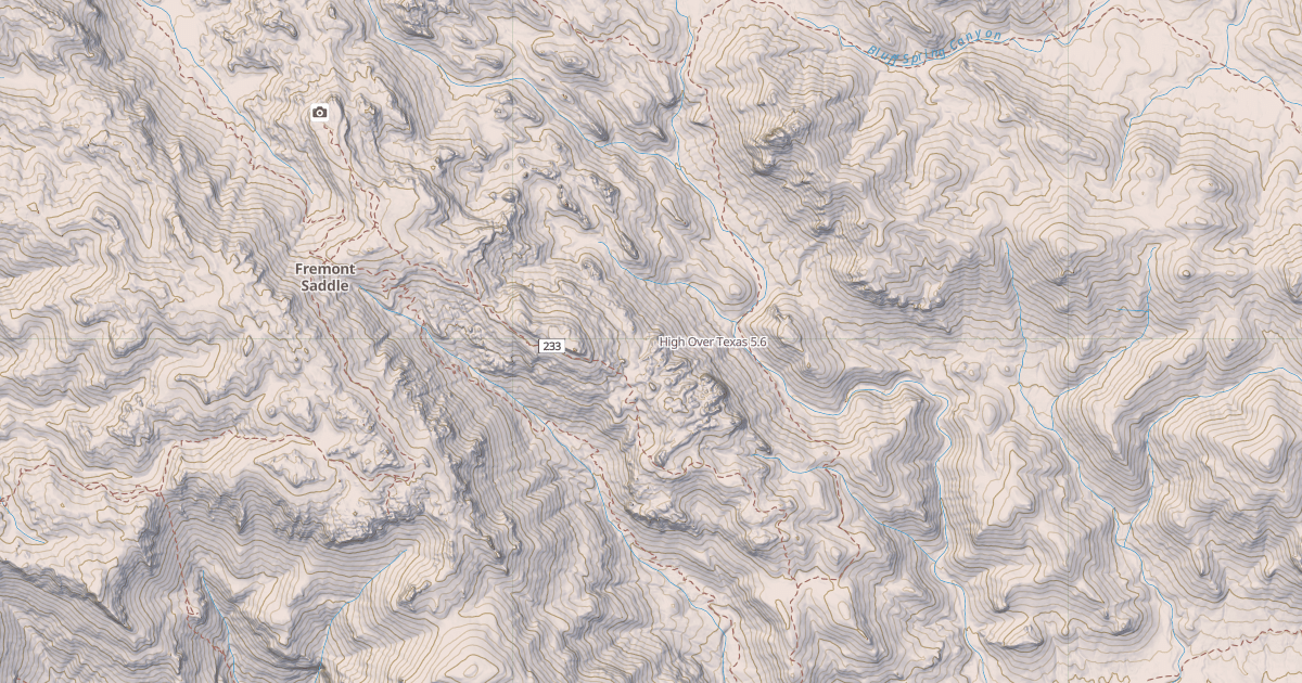 Map preview of High Over Texas