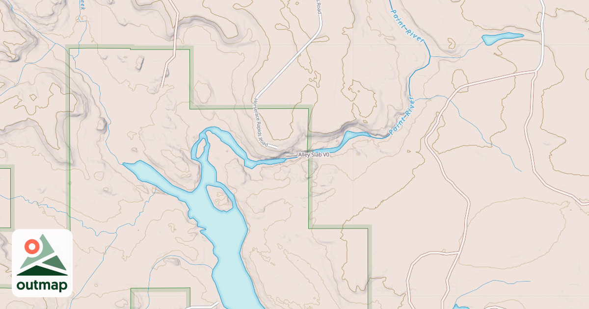 Map of Alley Slab