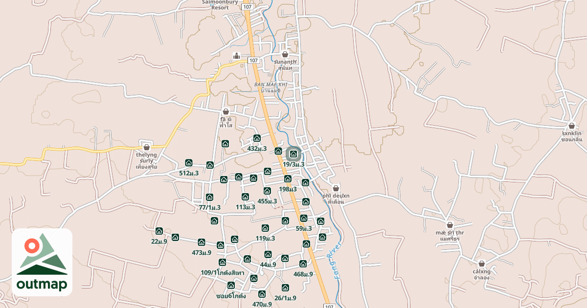 Map of 19/3ม.3
