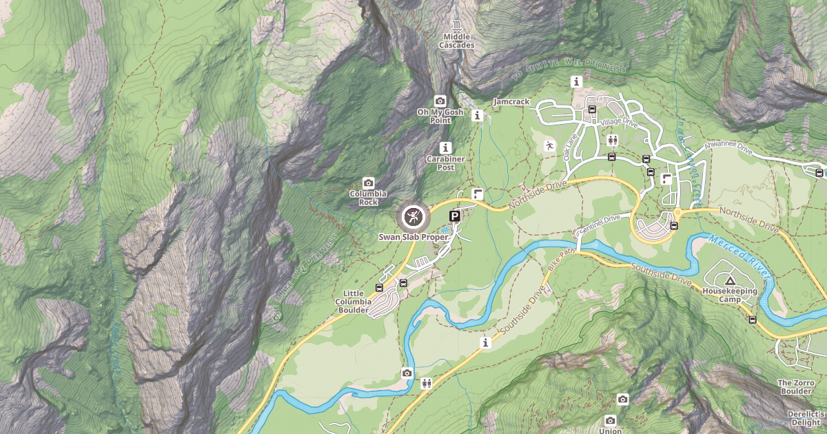 Map preview of Swan Slab Proper