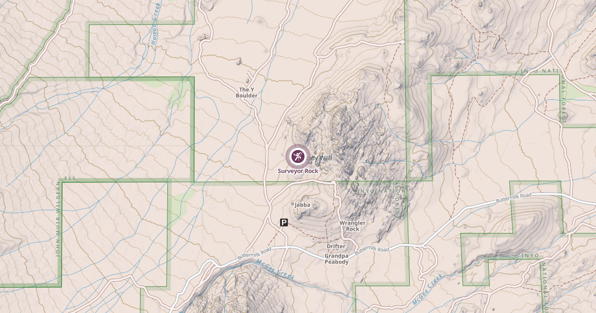 Map preview of Surveyor Rock