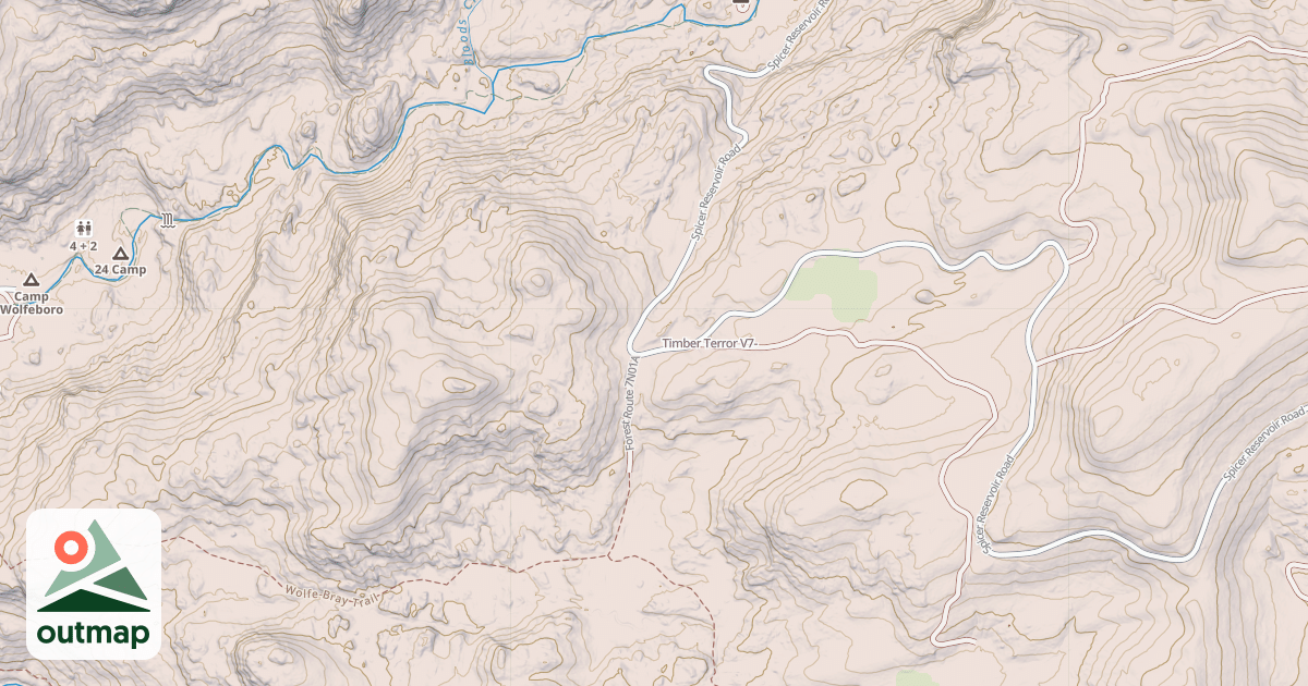 Map of Timber Terror