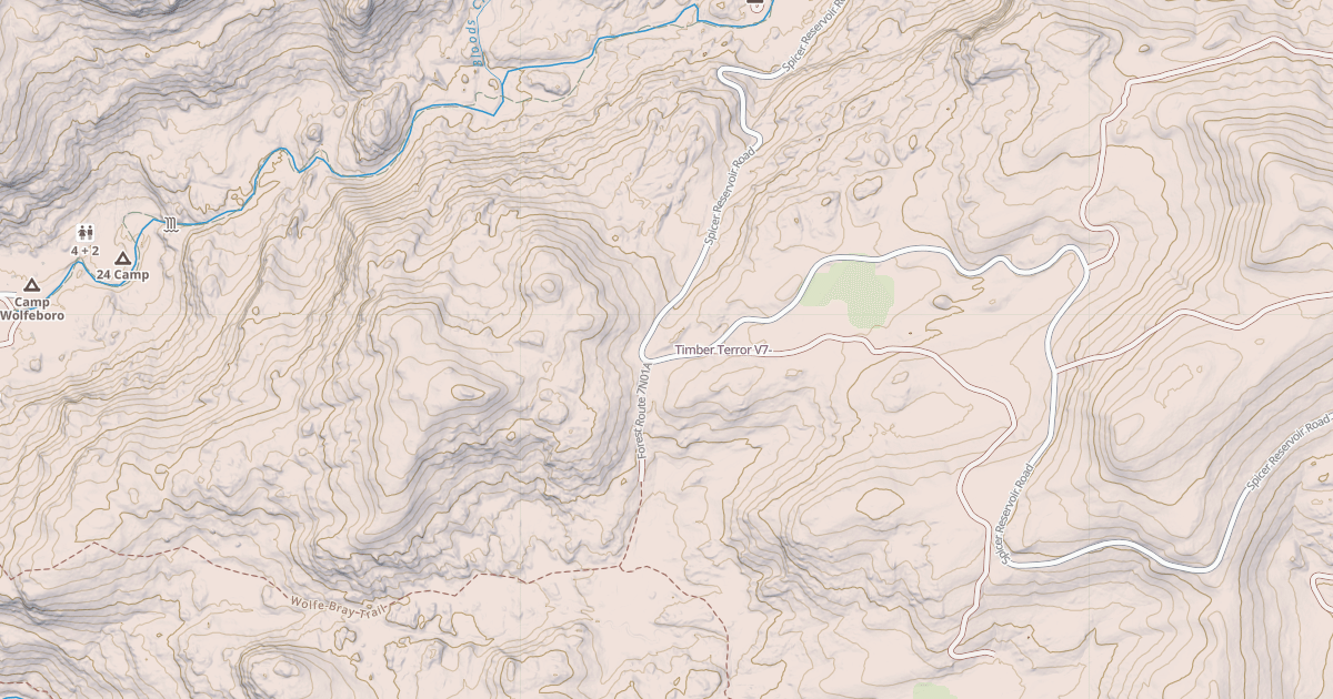 Map preview of Timber Terror