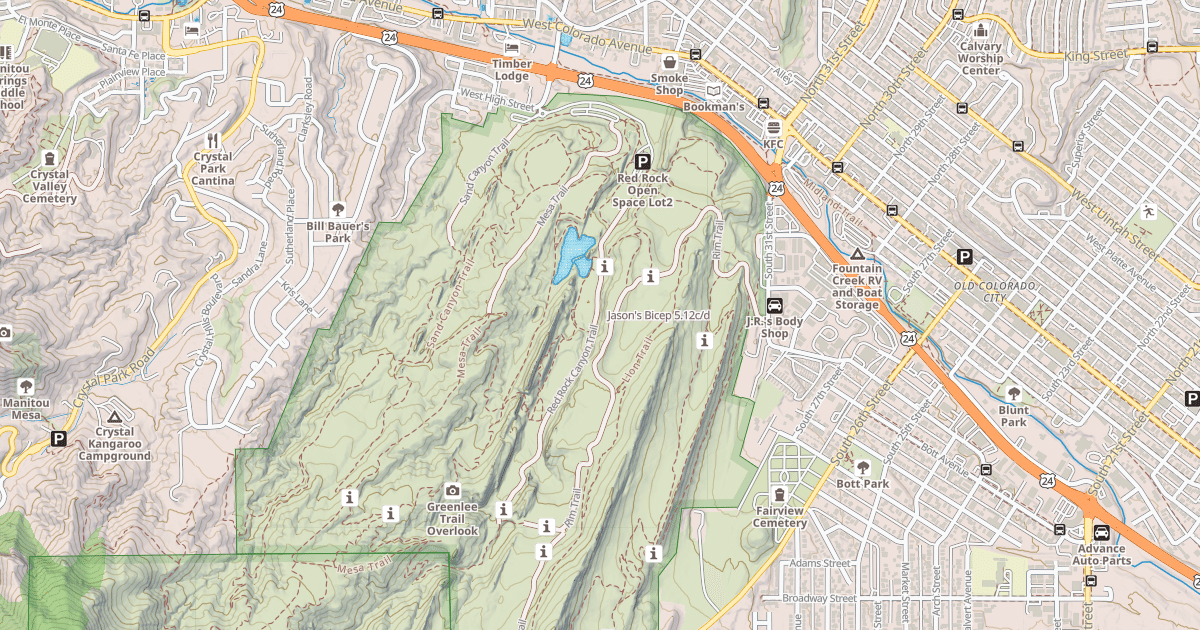 Map preview of Jason's Bicep