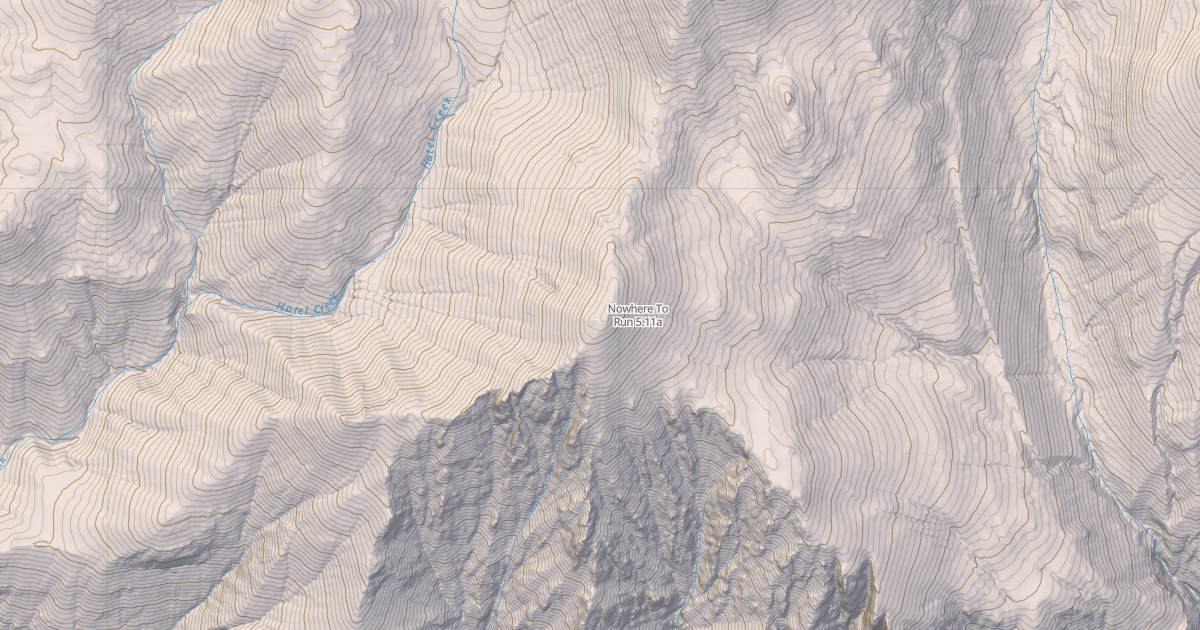 Map preview of Nowhere To Run