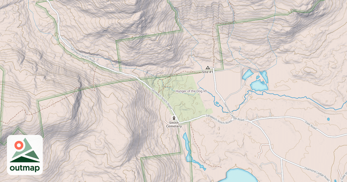 Map of Hunger of the Dog