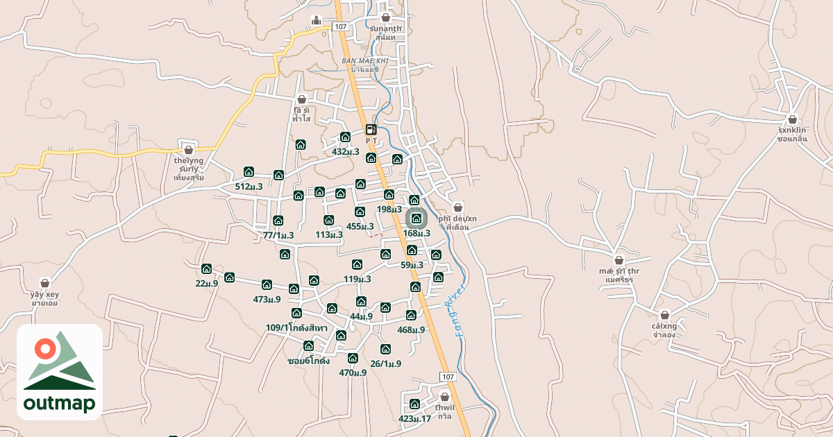 Map of 168ม.3