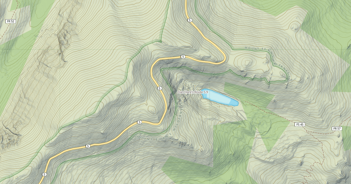 Map preview of Dan Hare's Route