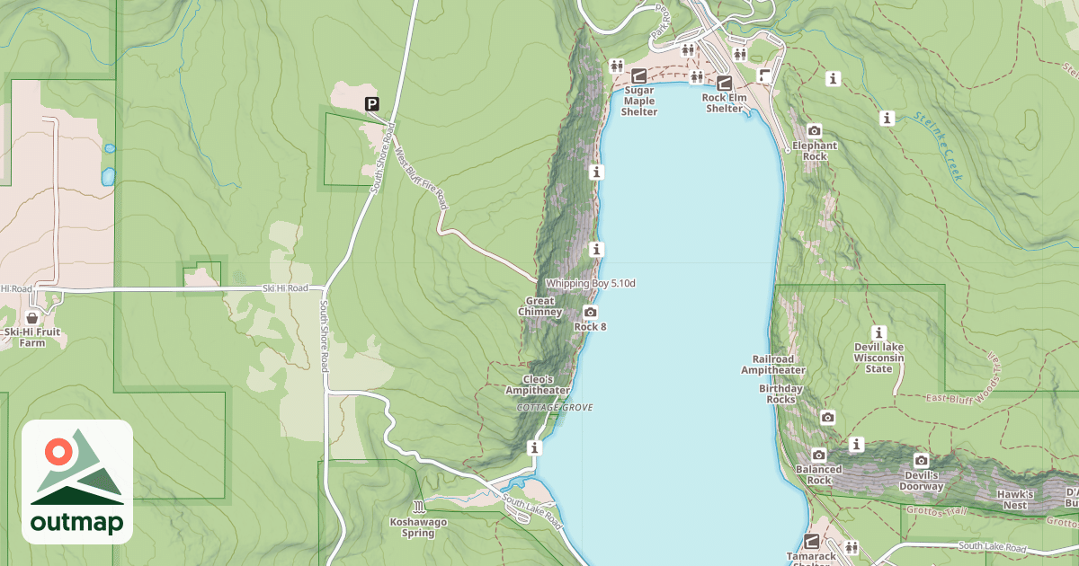Map of Whipping Boy