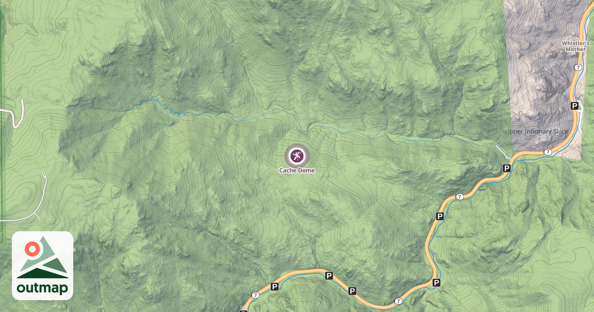 Map of Cache Dome