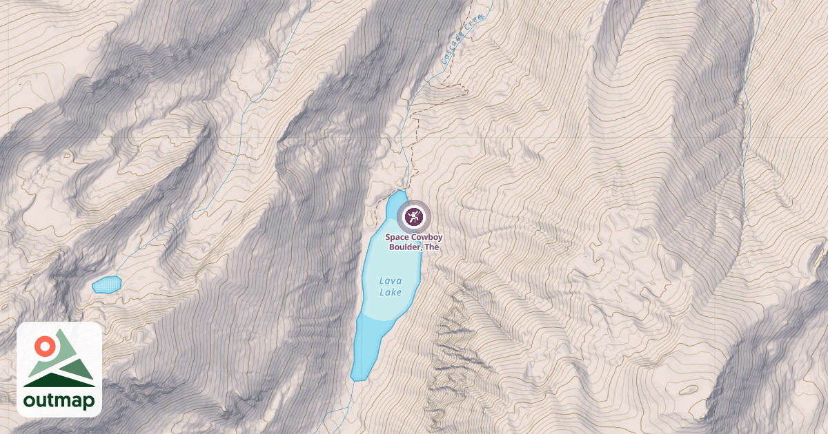 Map of Space Cowboy Boulder, The