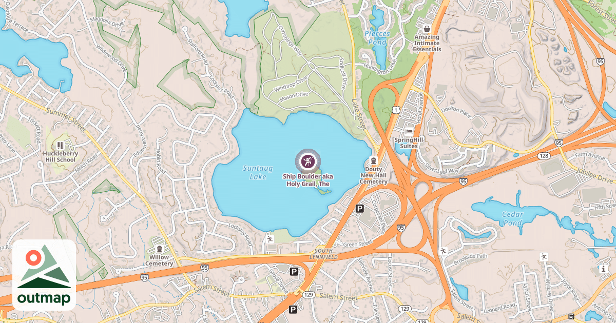 Map of Ship Boulder aka Holy Grail, The