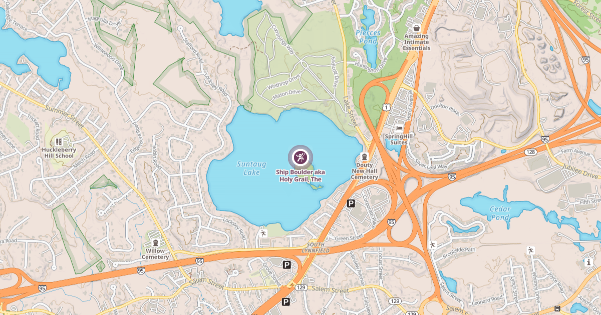 Map preview of Ship Boulder aka Holy Grail, The