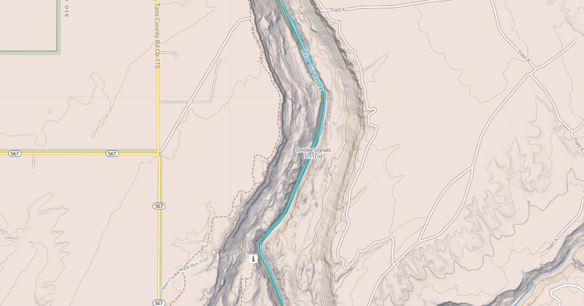 Map preview of Smoke Signals