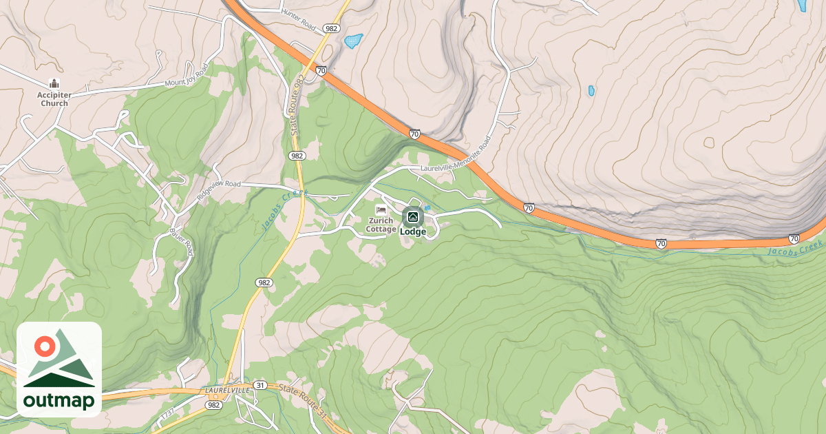 Map of Lodge