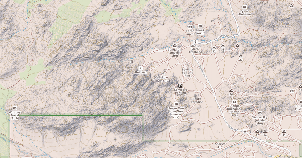 Map preview of Call of the Canyon