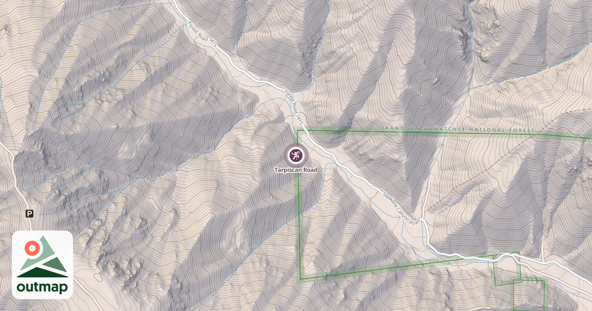 Map of Tarpiscan Road
