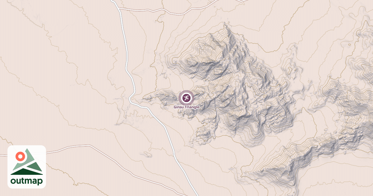 Map of Ginsu Triangle