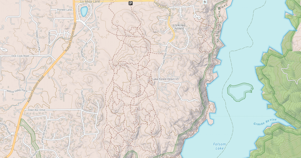 Map preview of Lake Forest Direct
