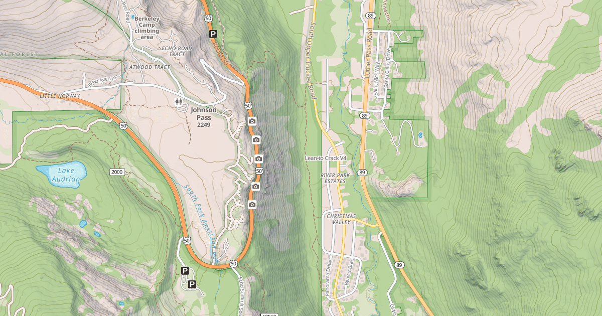 Map preview of Lean-to Crack