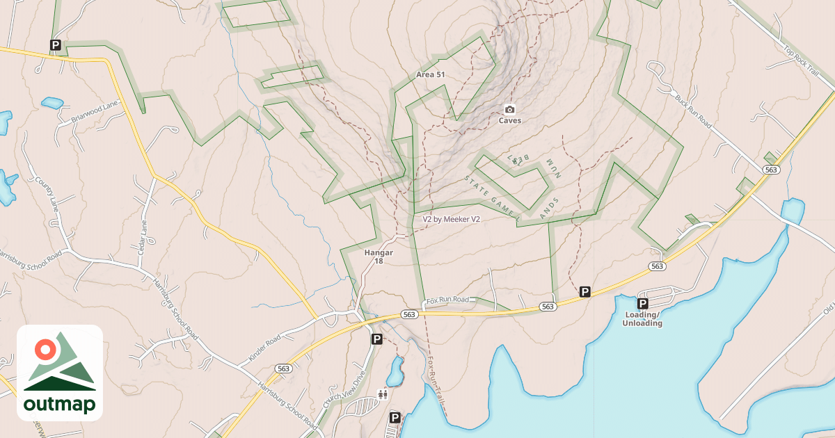 Map of V2 by Meeker