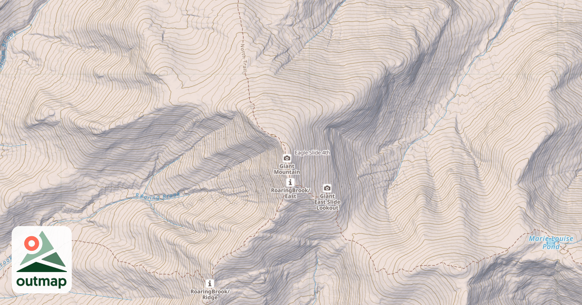 Map of Eagle Slide