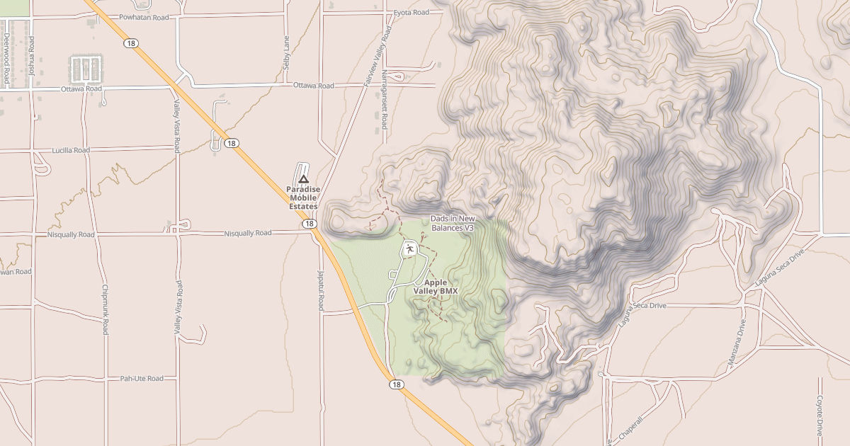 Map preview of Dads in New Balances
