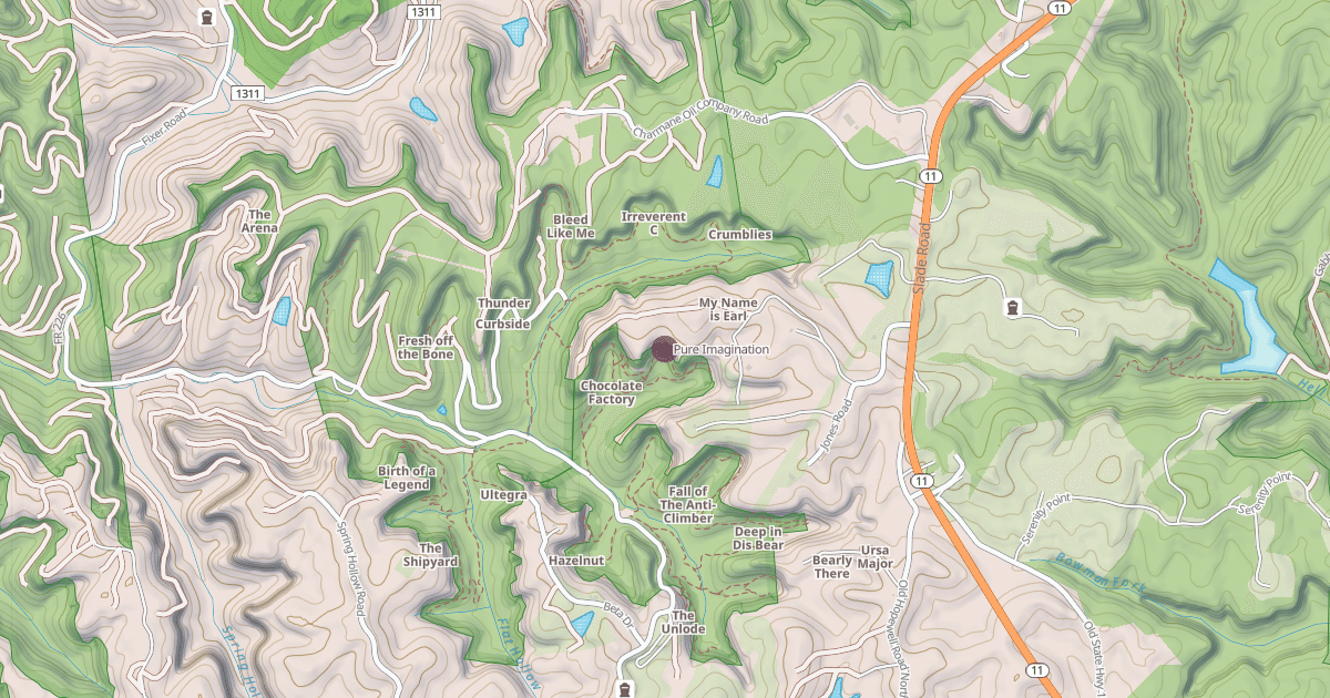 Map preview of Pure Imagination