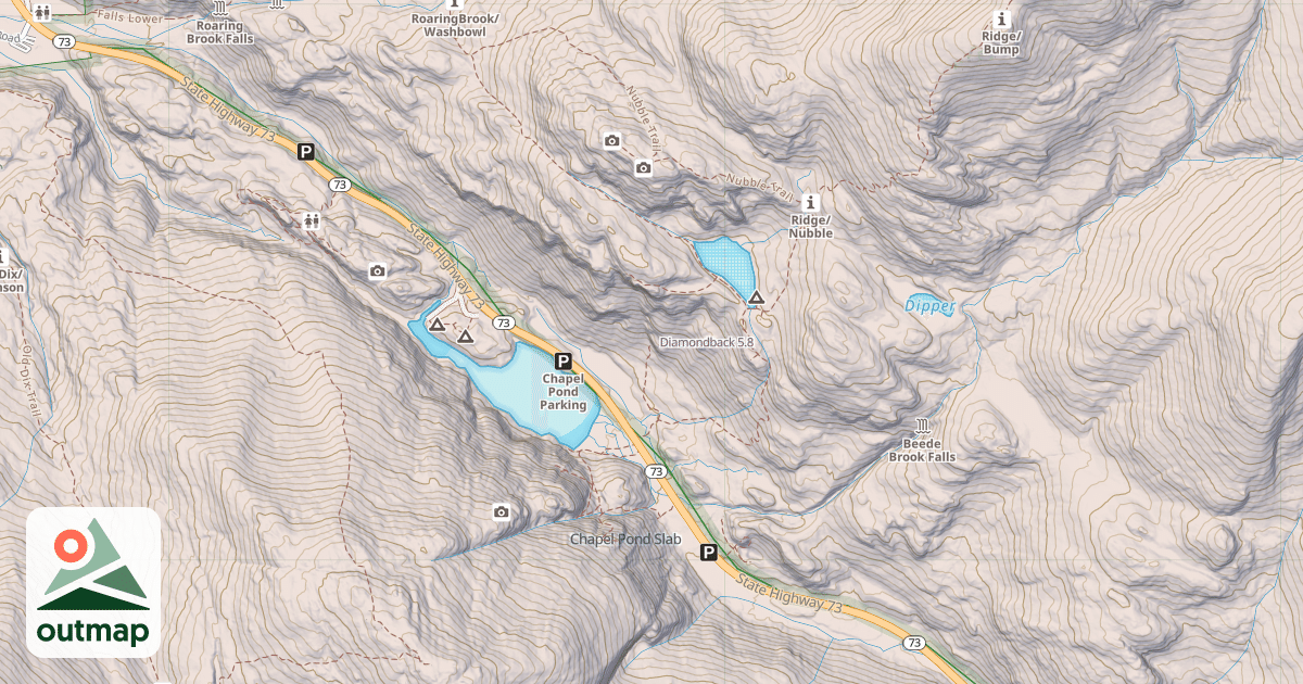 Map of Diamondback