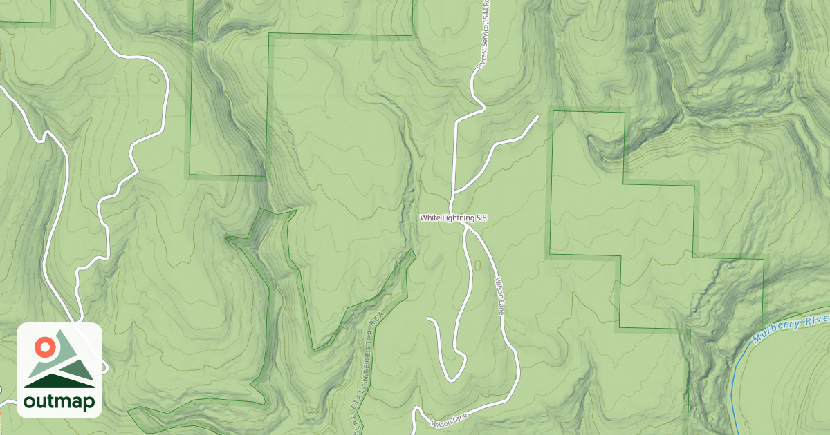 Map of White Lightning