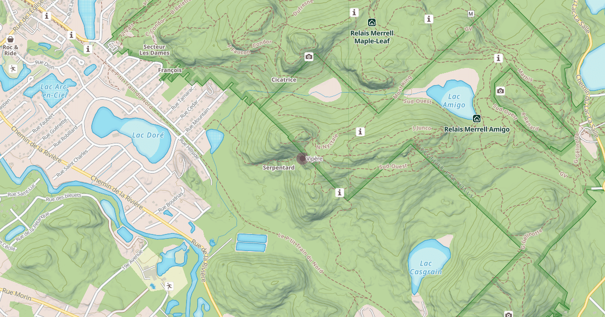 Map preview of Vipère