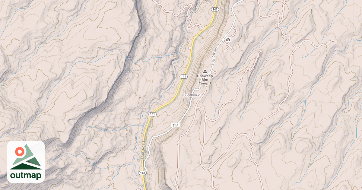 Map of Bugaboo