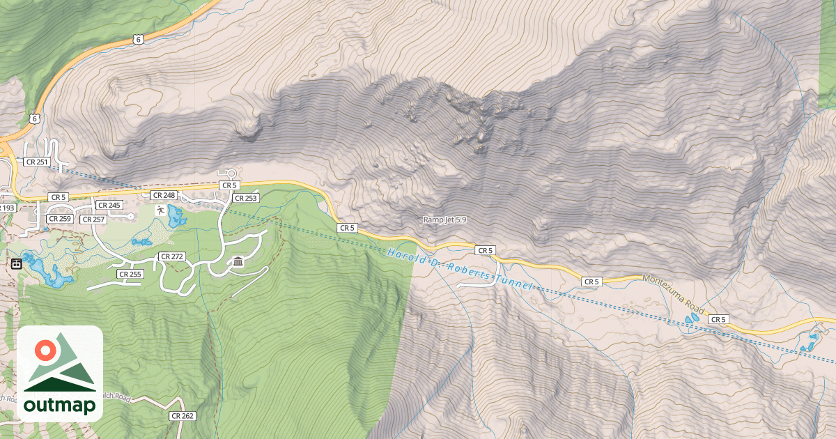 Map of Ramp Jet