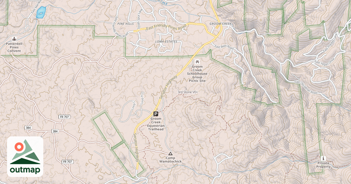 Map of 3rd Stone