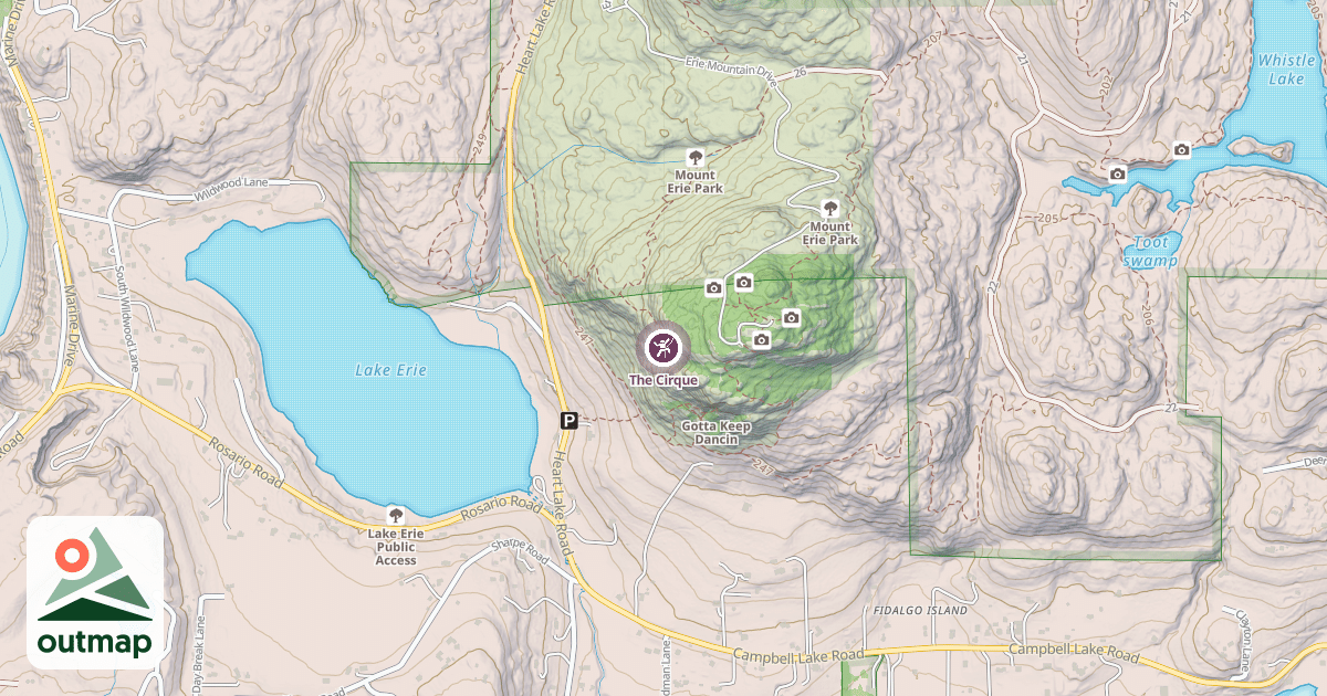 Map of The Cirque
