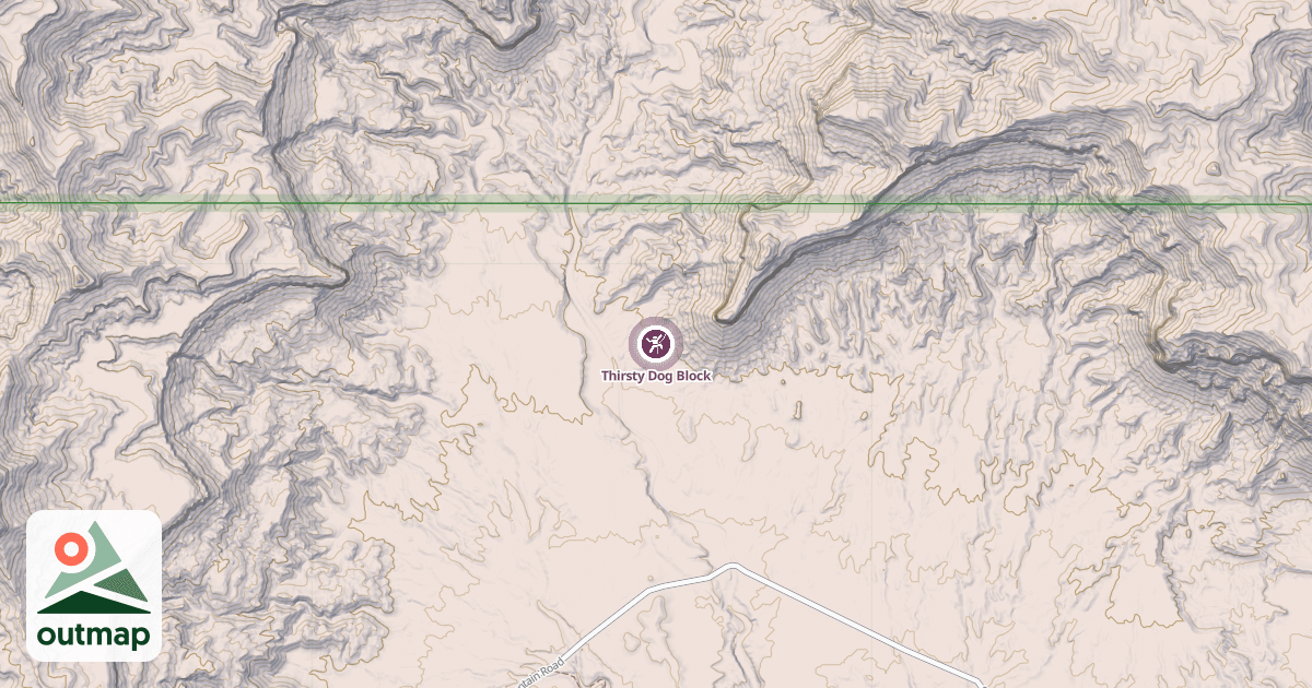 Map of Thirsty Dog Block