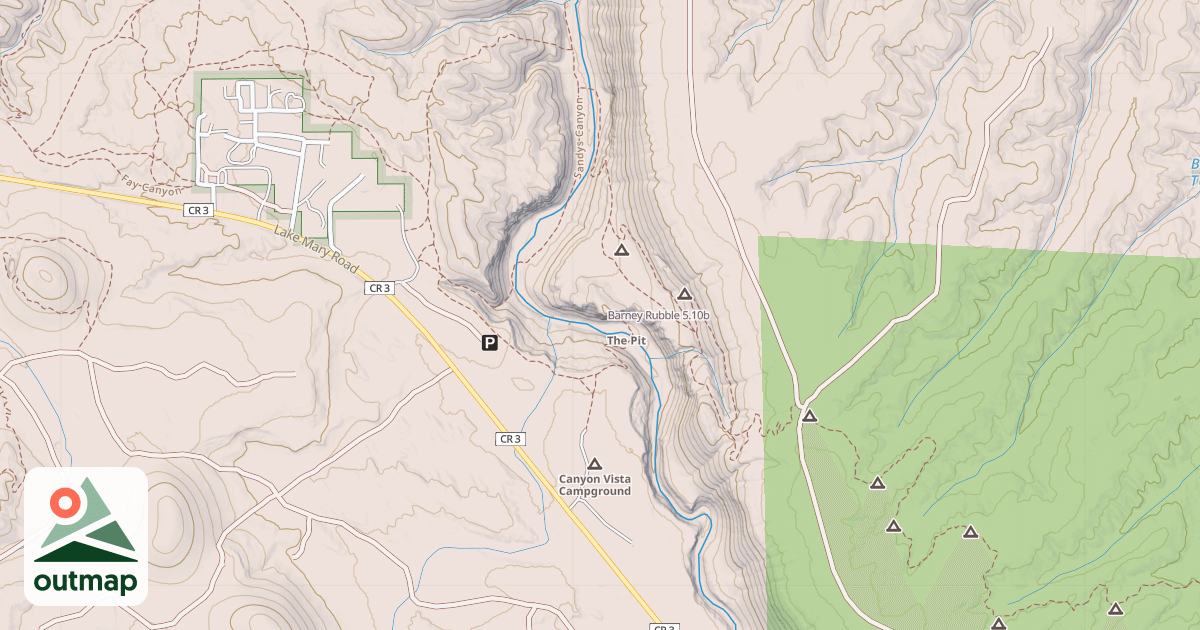Map of Barney Rubble