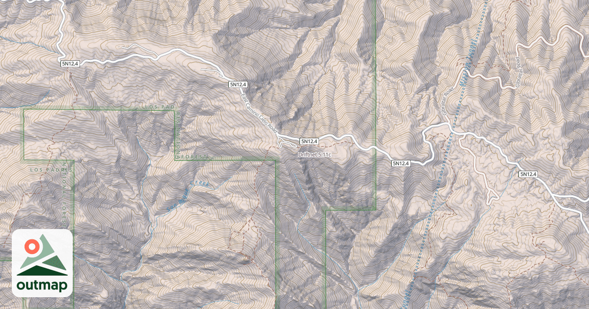Map of Driftnet