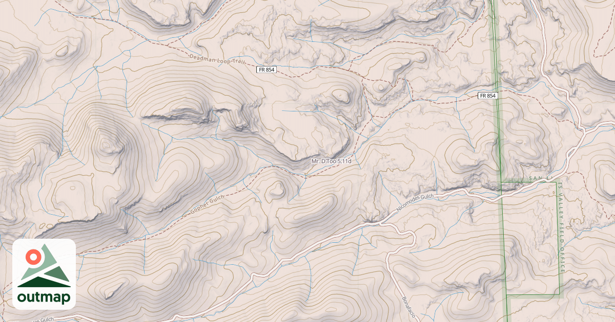 Map of Mr. D'Too