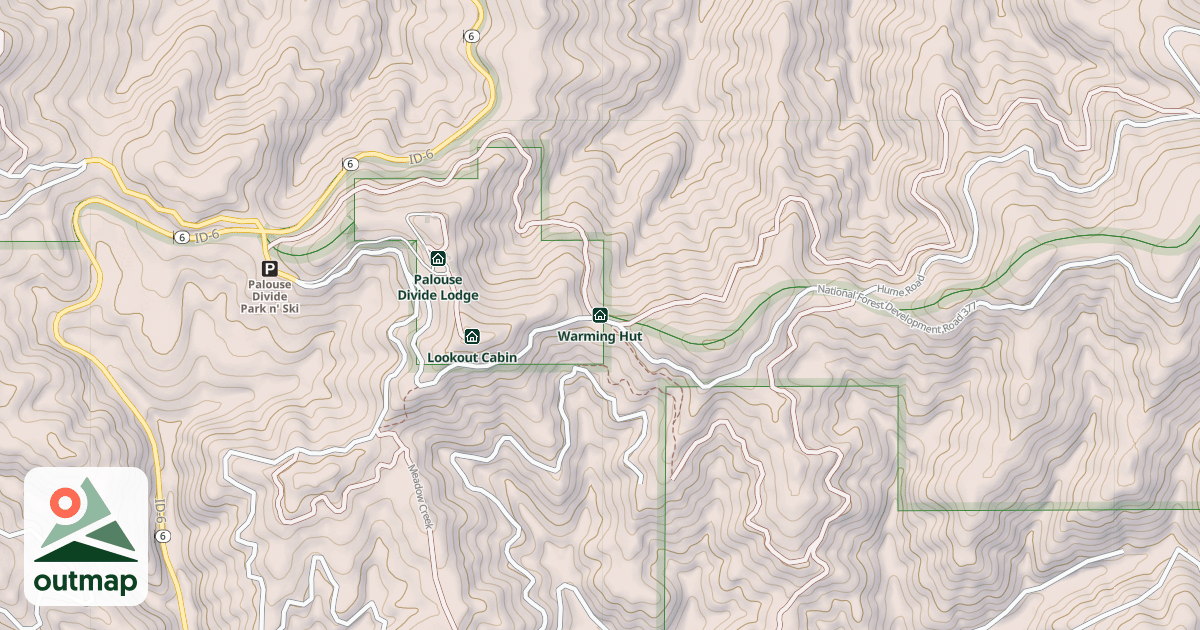 Map of Warming Hut